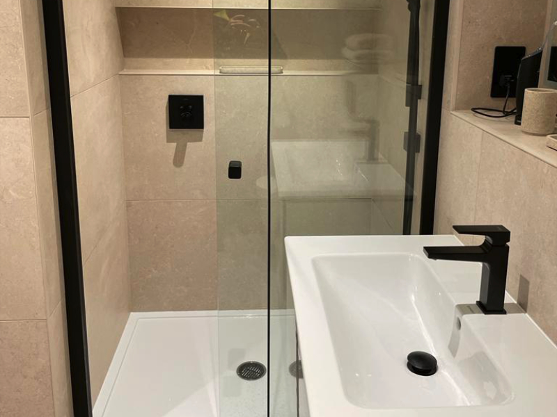 Example of a bathroom designed and installed in Hale, Cheshire by Stonehaus Bathrooms